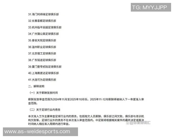 2026联赛首批完成债务清偿俱乐部名单公布国安等十支球队尚未完成清偿